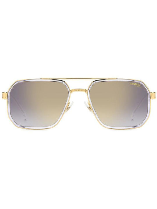Carrera Sonnenbrillen mit Gold Rahmen und Gold Verlaufsfarbe Spiegel Linse 1069-S-REJFQ