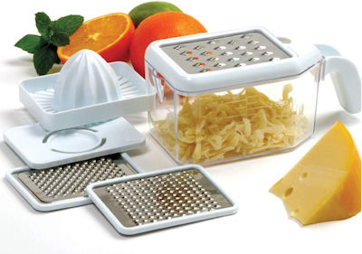 Inox Vegetable & Fruit Grater with Container