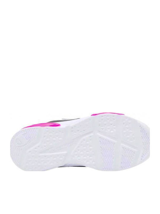 Wave G Ps Παιδικά Sneakers με Σκρατς & Φωτάκια Λευκά