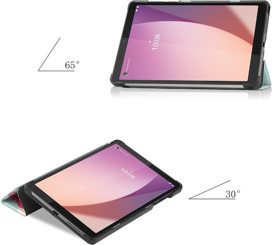 Unicorn Flip Cover Durabilă Multicoloră (Lenovo Tab M8 Gen 4 TB-300FU)