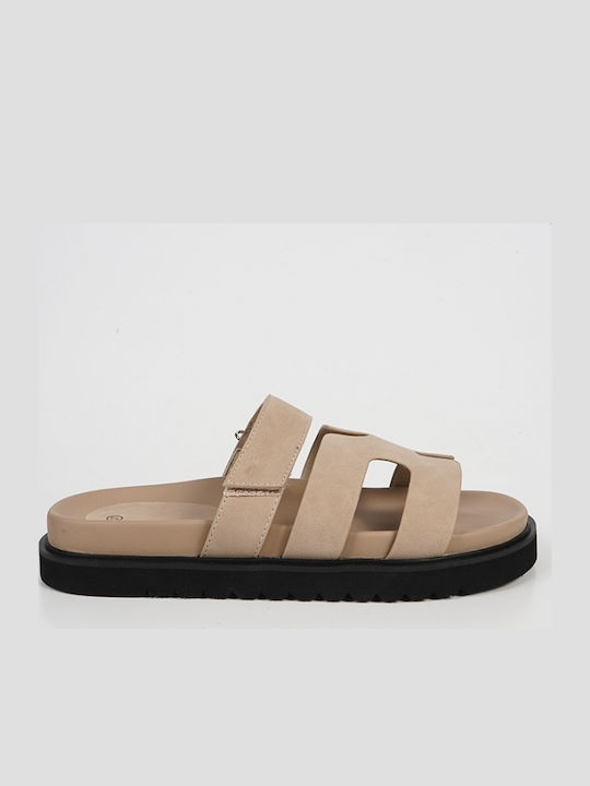 Γυναικεία Σανδάλια Flatforms Καφέ