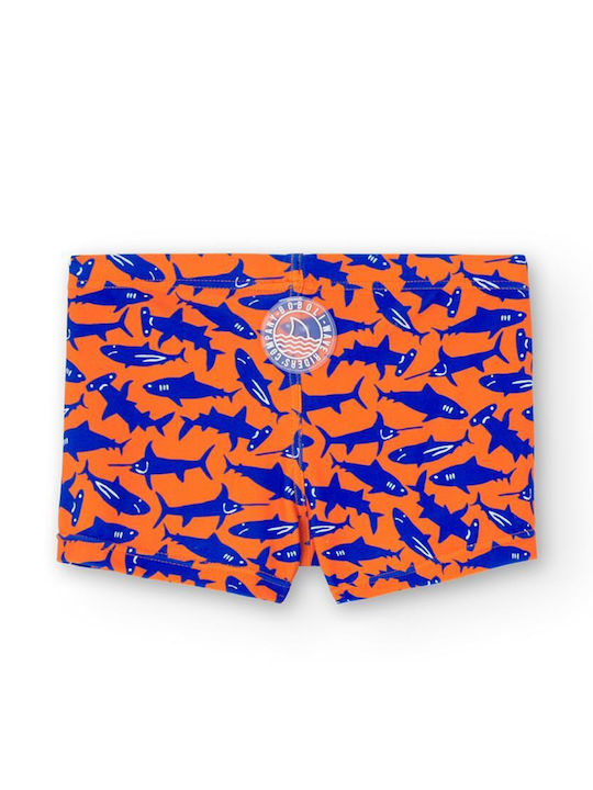 Boboli Kids Swimwear Swim Shorts Orange