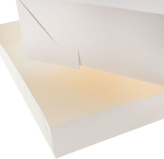Disposable Pastry Shop Paper Box 35x35x15cm
