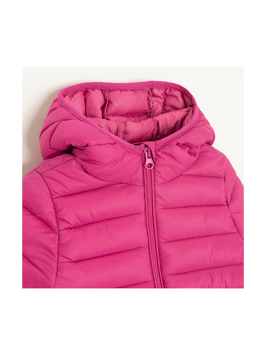 Cool Club Kids Casual Jacket with Hood Pink