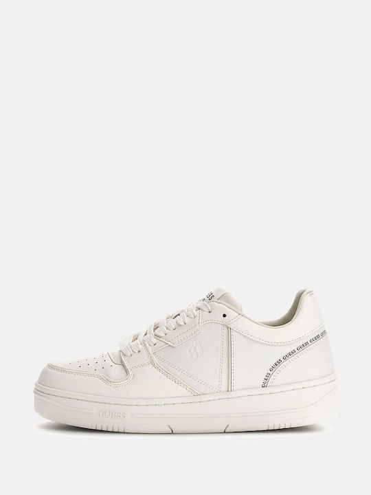Guess Ανδρικά Sneakers Λευκο