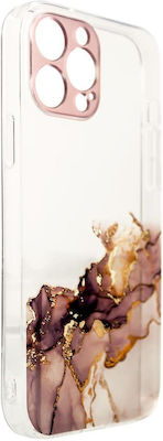 Hurtel Back Cover Silicone Marble Brown (iPhone 12 Pro Max)