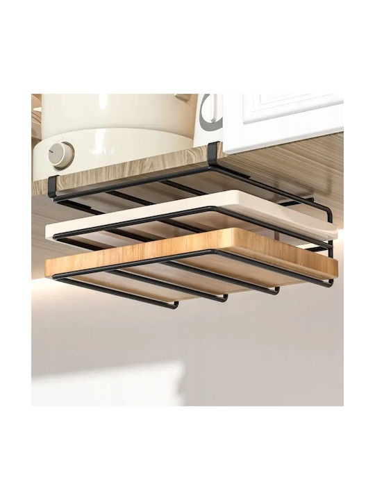 Anhänger Regal Metallisch 26,8 cm Schwarz