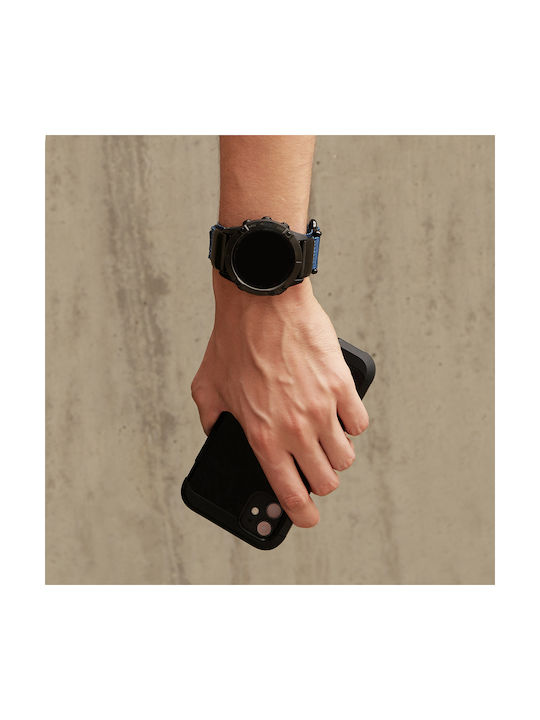 Erbord Λουράκι Δερμάτινο Μπλε (Garmin Fenix 5X/6X/6X PRO/7X)