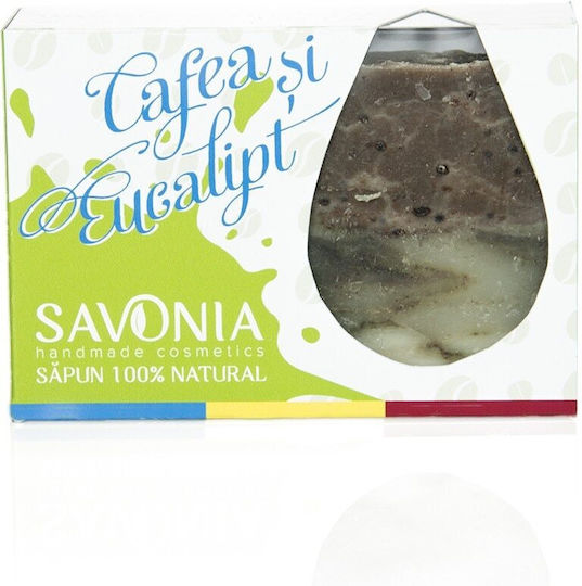 Savonia Baton de săpun pentru Corpul Cafea și eucalipt 90gr
