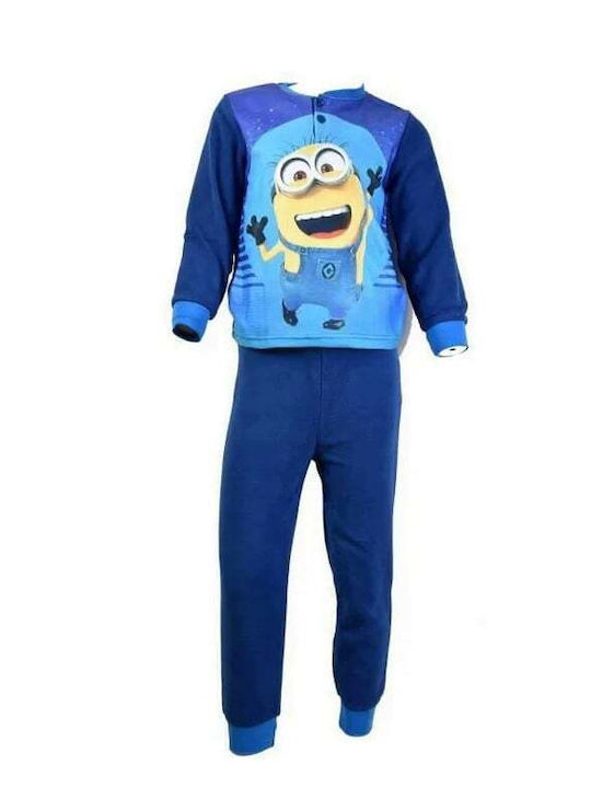 Minions Kids Pyjamas Navy Blue