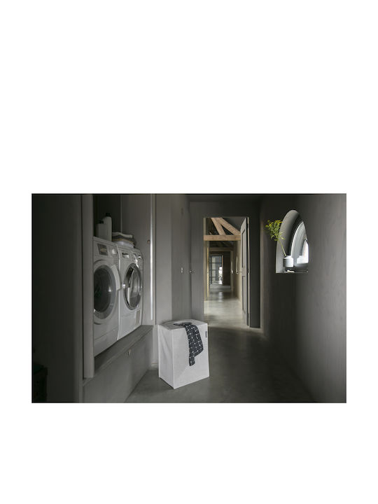 Brabantia Καλάθι Απλύτων Υφασμάτινο 55lt με Καπάκι 40.5x29.5x54cm Γκρι