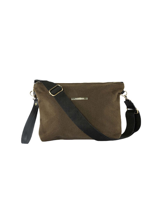 Achilleas Accessories Damen Tasche Schulter Khaki