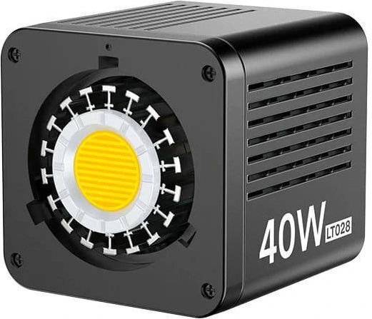 Ulanzi Lt028 Rechargeable Bi-color Cob Light Video Light 40W with Luminance Lux 13260 Lux