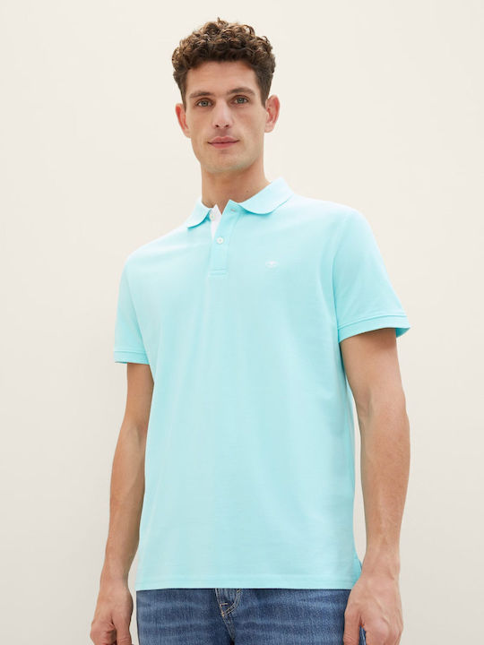 Basic Polo T-Shirt Light Blue