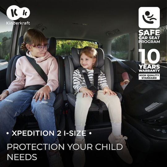 Kinderkraft Xpedition 2 Scaun Auto pentru Copii i-Size cu Isofix Albastru 0-36 kg