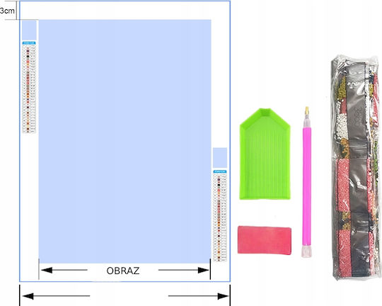 Canvas Diamond Painting Kit 60x40cm