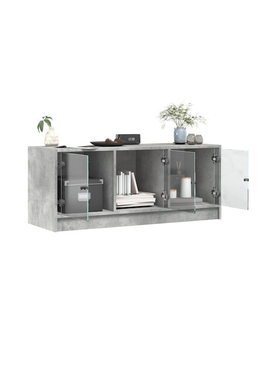 TV-Ständer Grau M102xT37xH42cm