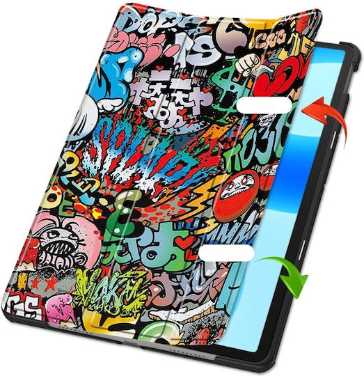 Graffiti Flip Cover Ανθεκτική Πολύχρωμη (Huawei MatePad 11.5)