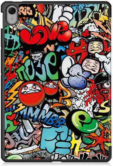 Graffiti Flip Cover Ανθεκτική Πολύχρωμη (Huawei MatePad 11.5)