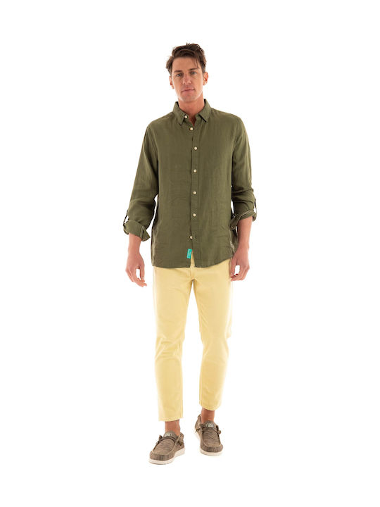 Men's Jeans Pants Mustard