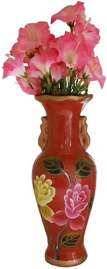 Dekorative Glasvase Rote (Verschiedene Designs)