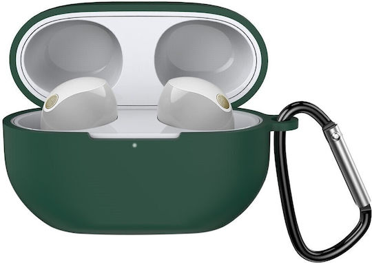 Husă cu cârlig în culoarea Verde pentru Sony WF-1000XM5