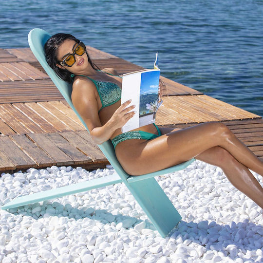 Showood Chair Beach Blue 107x30cm