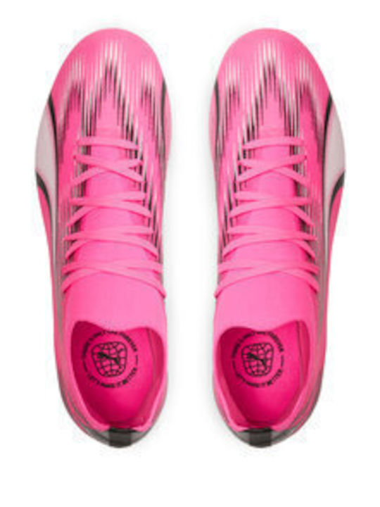 PUMA Ultra Match Football Shoes with Cleats White