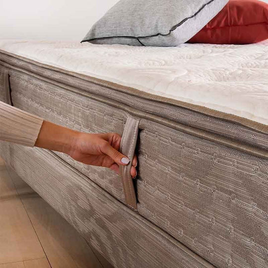Hauz Vista Firm Single Anatomic Saltea 100x200x25cm cu Suprapozabil