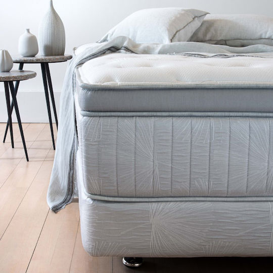 Hauz T-nest King Size Anatomic Saltea Latex 200x200x34cm cu Suprapozabil