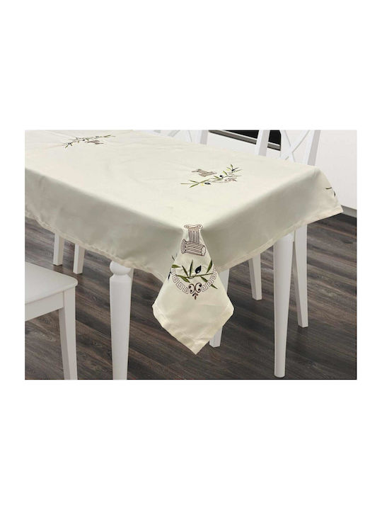 Linea Home Τραπεζομάντηλο Olive Olive 140x180εκ.