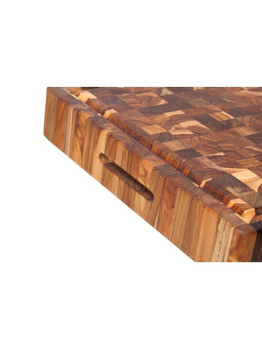 TeakHaus Butcher Block Πλατώ Σερβιρίσματος Ξύλινο 45.7x15.2x5.1εκ.