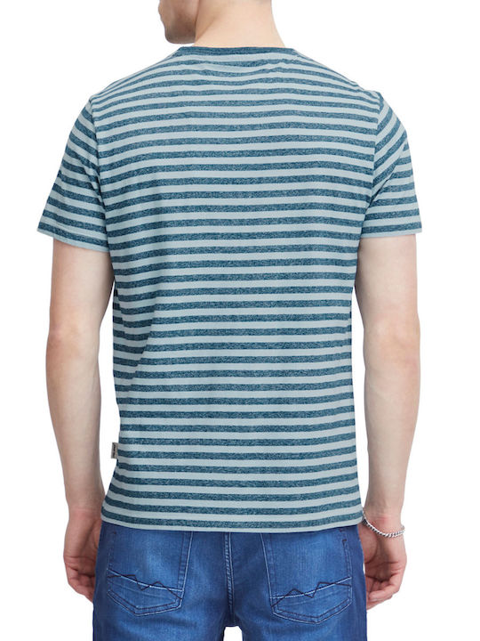 Blend Herren T-Shirt Kurzarm Blau