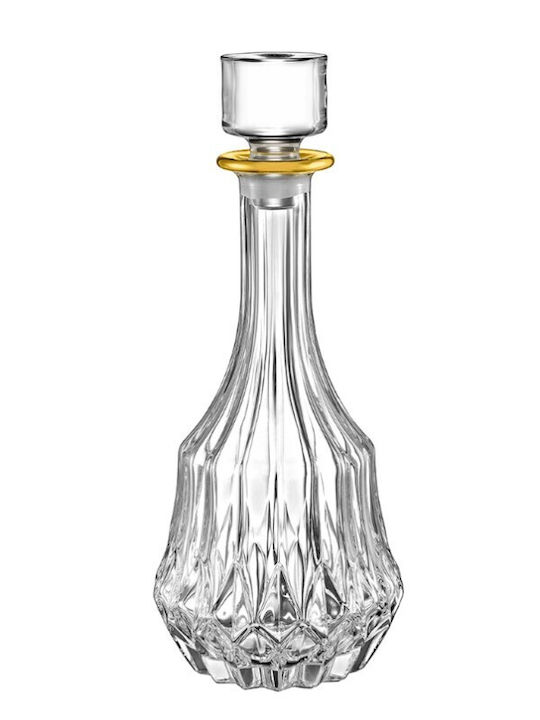 RCR Adagio Cristal Carafă de Servire Lichior cu Dop Gold 1000ml 1buc