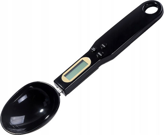 Ψηφιακή Ζυγαριά Κουζίνας Κουτάλι έως 0.5kg Μαύρη