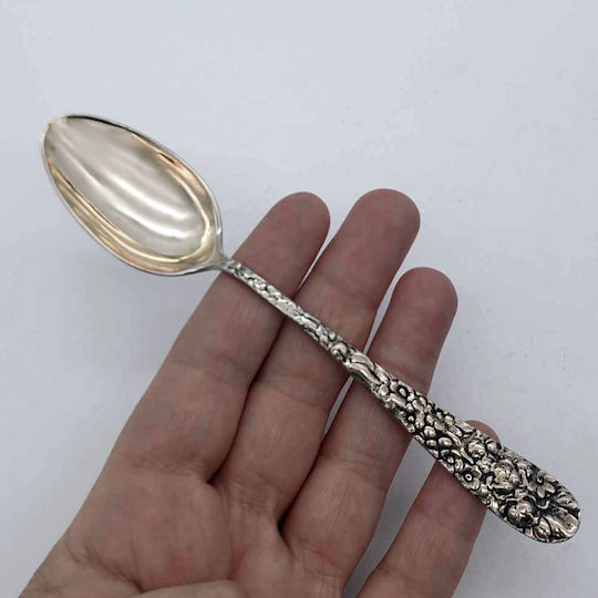Savvas Design Spoon Set Dinner Metallic Silver 14cm 6pcs