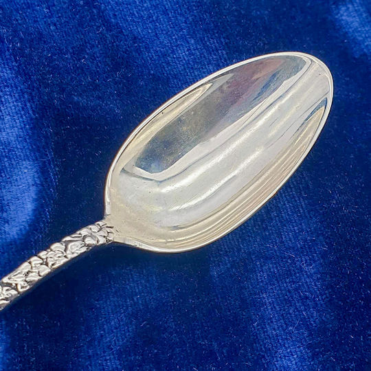 Savvas Design Spoon Set Dinner Metallic Silver 14cm 6pcs