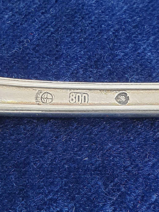 Savvas Design Löffelset Abendessen Metall Silber 14cm 6Stück