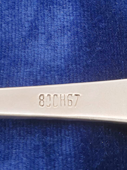 Savvas Design Löffelset Abendessen Metall Silber 14cm 6Stück