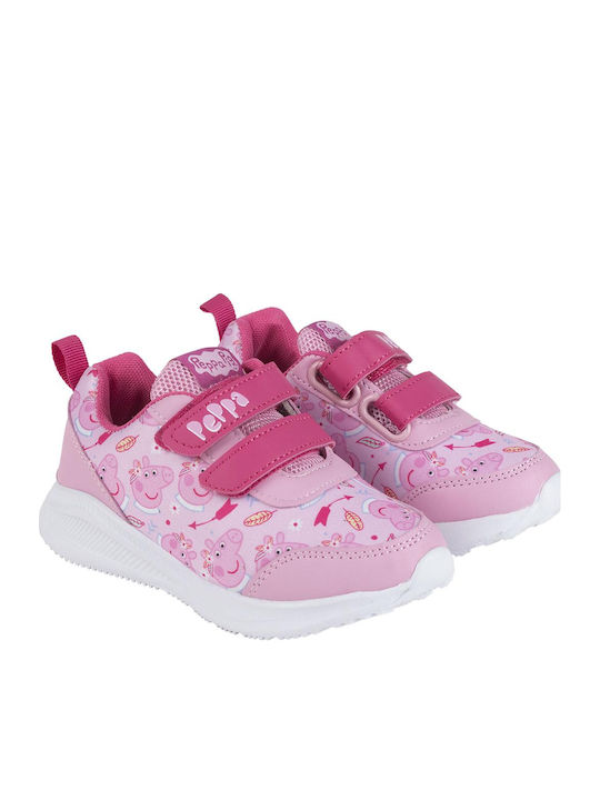 Kinder Sneakers mit Klettverschluss Rosa
