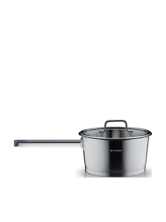 Pyramis Milk Pot from Stainless Steel 2lt / 18cm