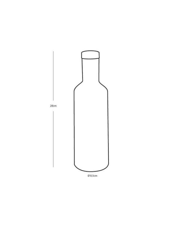 Marine Business Μπουκάλι Νερού Γυάλινο με Φελλό 1000ml