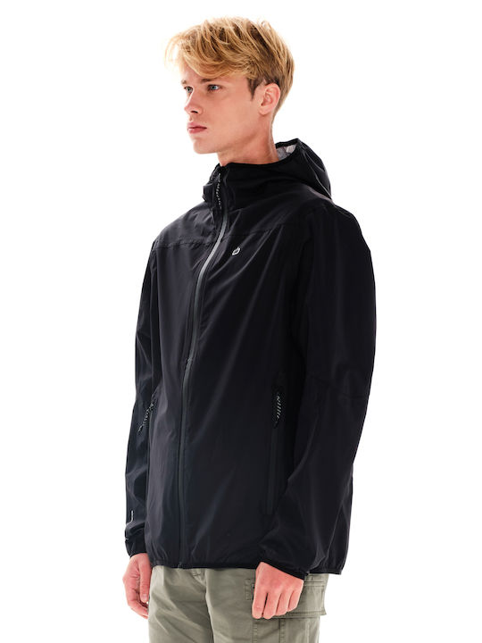 Emerson Herren Jacke Lässig Wasserdicht BLACK