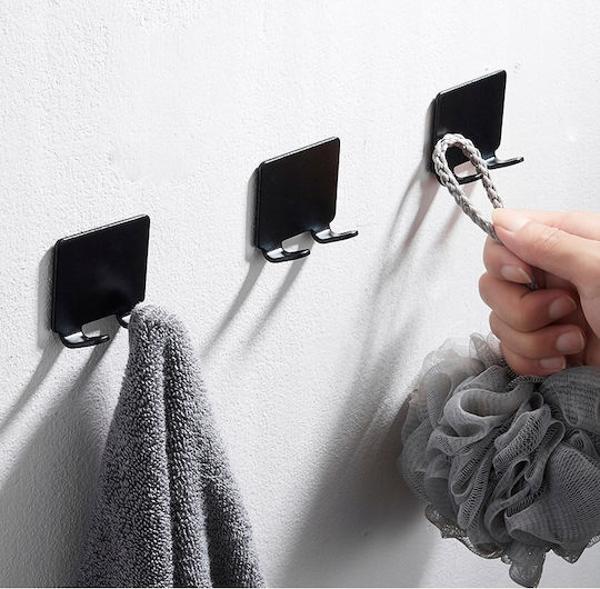 Кука Баня Единично с винтове ​5x5см Inox Сребрист