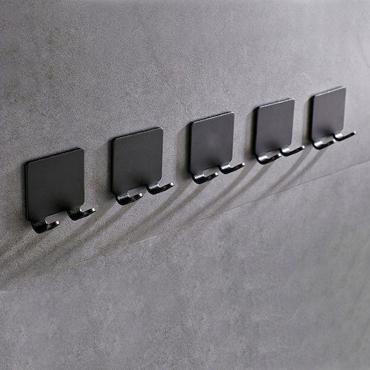 Кука Баня Единично с винтове ​5x5см Inox Сребрист