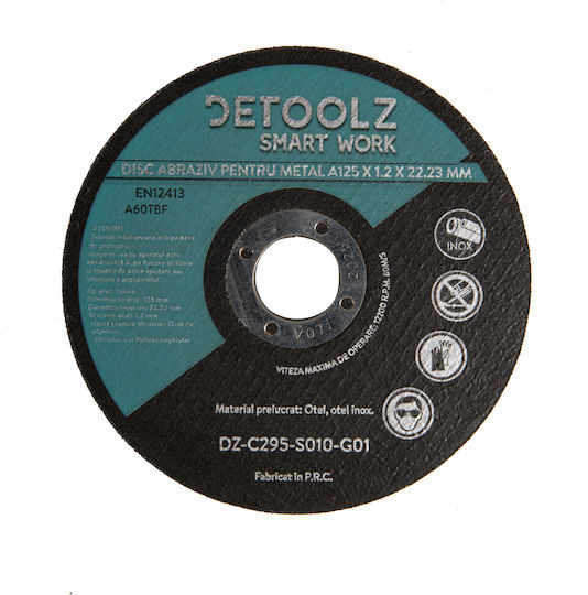 Detoolz Лист За Орбитална Шлайфмашина 125x125мм 10/сет