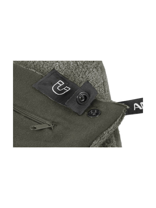 AMILA Lewot Plus Gym Cooling Towel Cotton and Carrying Case Gray 118x43cm