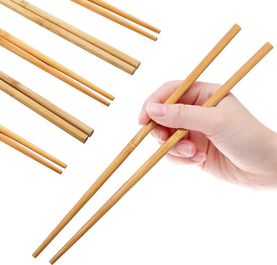 Oriental Express Chopsticks Μπαμπού Καφέ 8τμχ(ζεύγη)