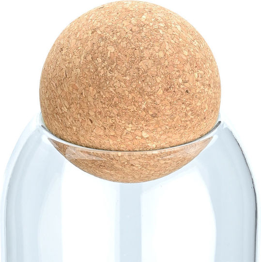 Estia Allgemeine Verwendung Glasvase mit Deckel Transparent 450ml 1 Stück