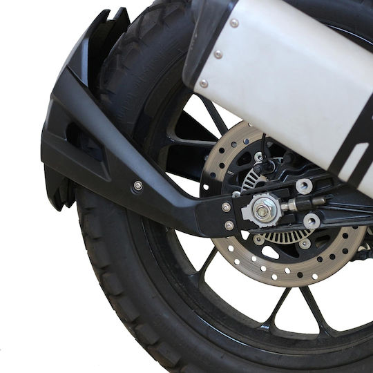 GP Kompozit Back Motorcycle Wheel Mudguard for KTM 390 Adventure Black 1pcs